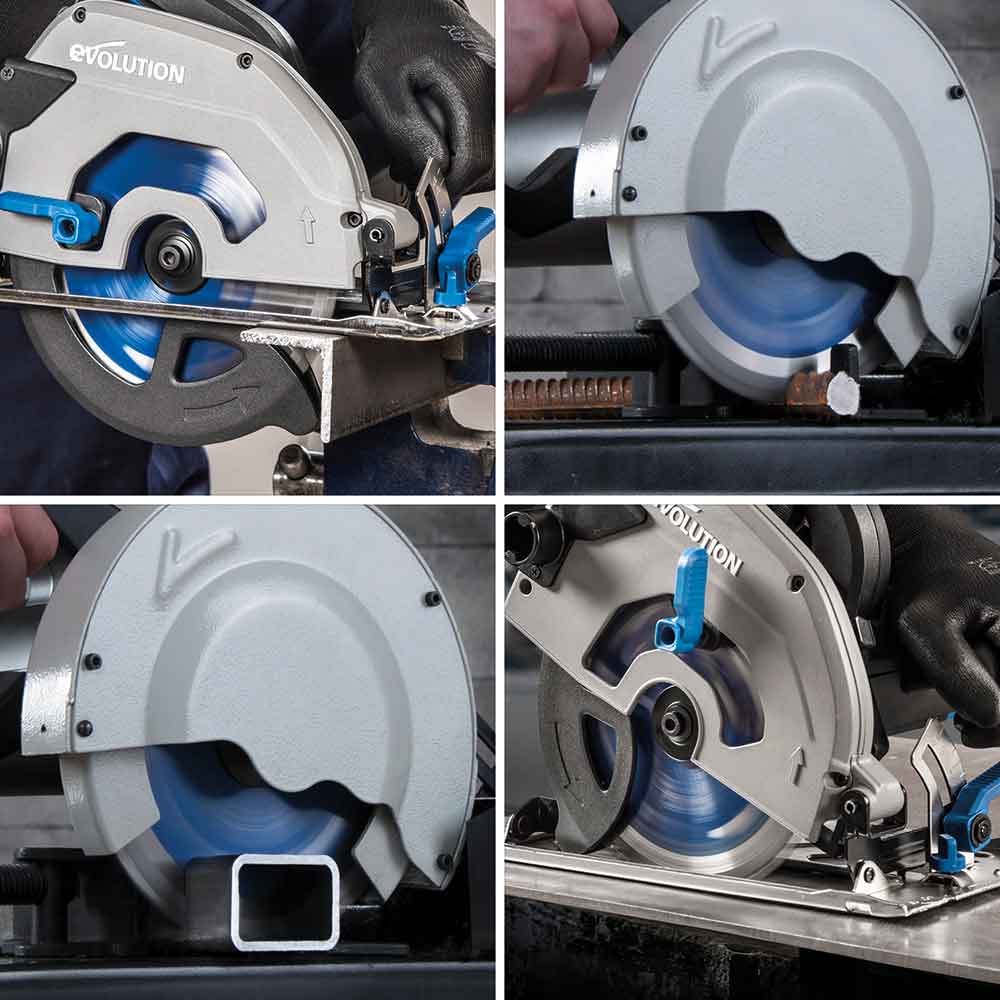 Evolution 7-1/4BLADEST | 7-1/4 in. | 40T | 5/8 in. Arbor | Mild Steel and Ferrous Metal TCT Blade With Diamond Knockout - Image 3