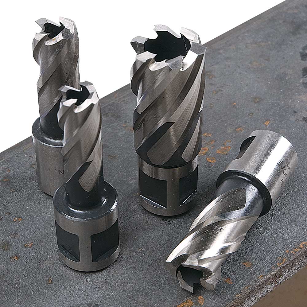 Evolution CC162 - 1-5/8 in. Width x 1 in. Depth Annular HSS Cutter with 3/4 Inch Weldon Shank and Pilot Pin included - Image 4