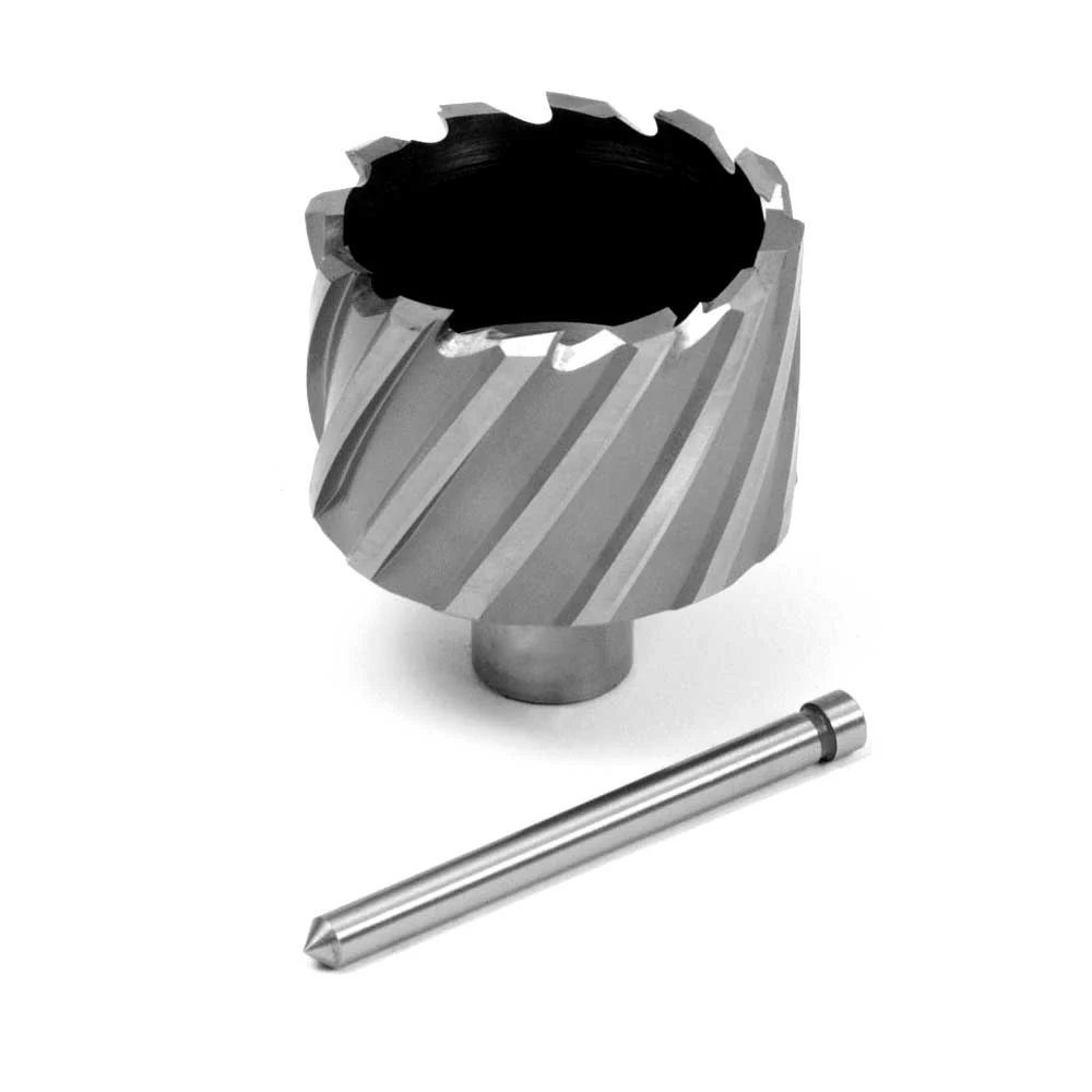 Evolution CC225 - 2-1/4 in. Width x 1 in. Depth Annular HSS Cutter with 3/4 Inch Weldon Shank and Pilot Pin included