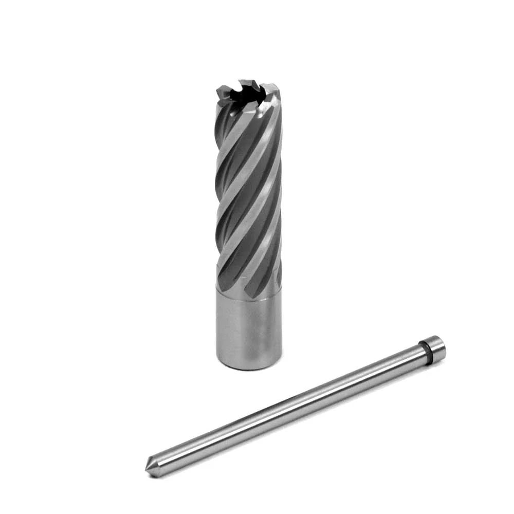 Evolution CC750L - 3/4 in. Width x 2 in. Depth Annular HSS Cutter with 3/4 in. Weldon Shank and Pilot Pin included