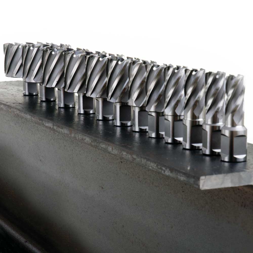 Evolution CC193X - 1-15/16 in. Width x 3 in. Depth Annular HSS Cutter with 3/4 Inch Weldon Shank and Pilot Pin included - Image 2