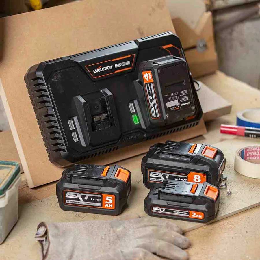 Evolution Cordless R18BAT-Li2 2Ah Li-Ion Battery 20V EXT - Image 4