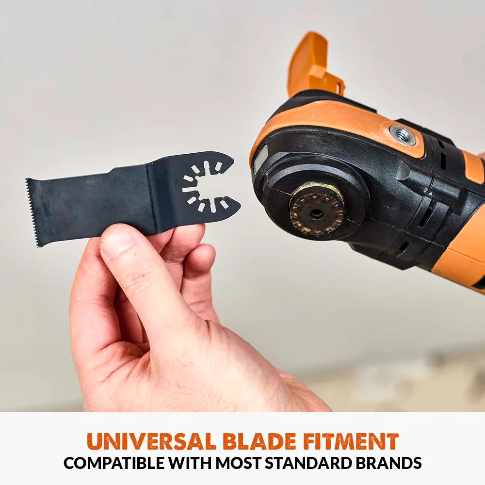 Evolution Cordless R18MLT-Li Oscillating Multi-Tool 20V Li-Ion EXT With Accessory Kit - Image 15