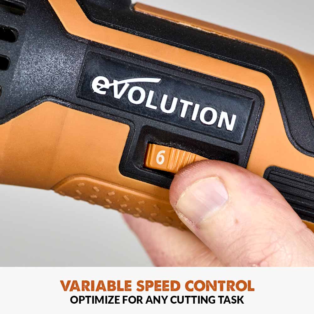 Evolution Cordless R18MLT-Li Oscillating Multi-Tool 20V Li-Ion EXT With Accessory Kit - Image 16