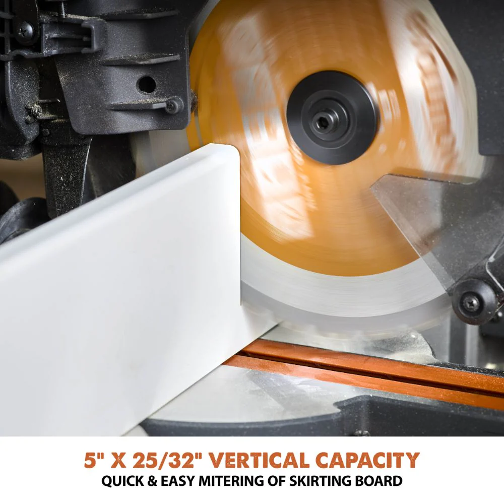 Evolution Cordless R255SMS-DB-Li: Dual Bevel Sliding Miter Saw With 10 in. Multi-Material Blade - Image 10