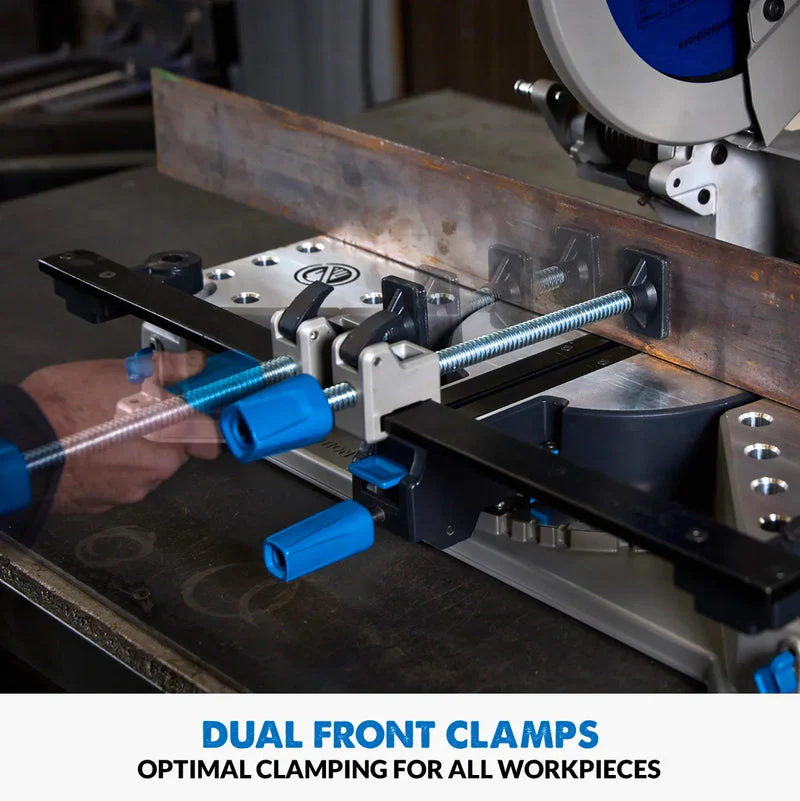 Evolution S355MCS: Metal Cutting Mitering Chop Saw With 14 in. Mild Steel Blade | Heavy Duty - Image 13