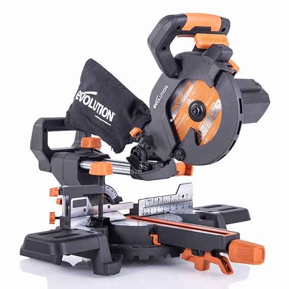 Evolution R185SMS+ Sliding Miter Saw Spare Parts (Base Section)