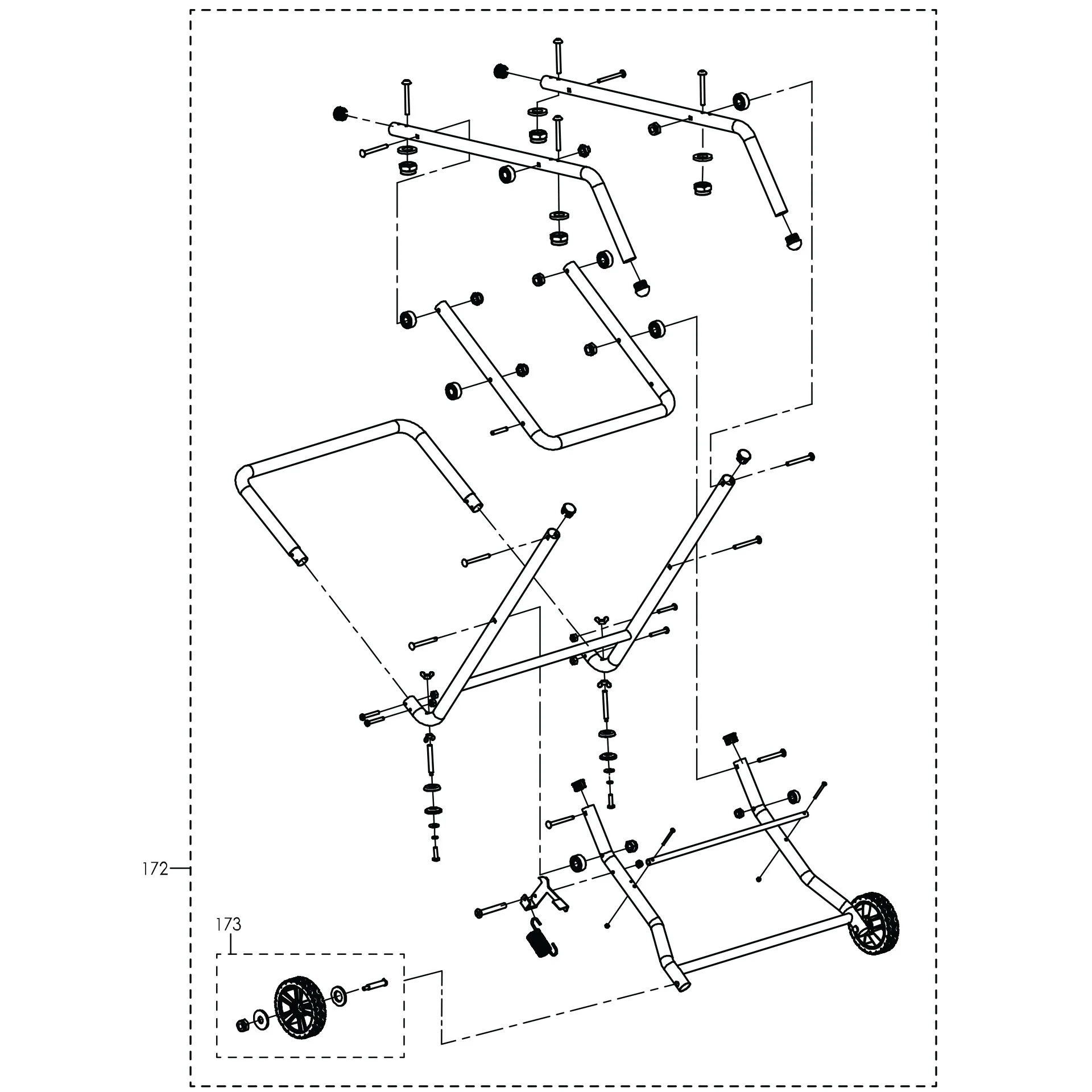 Evolution RAGE5-S Table Saw Spare Parts (Legs, Motor Housing, Top Clamp, Blade Guard, Miter Gauge and Fence) - Image 3