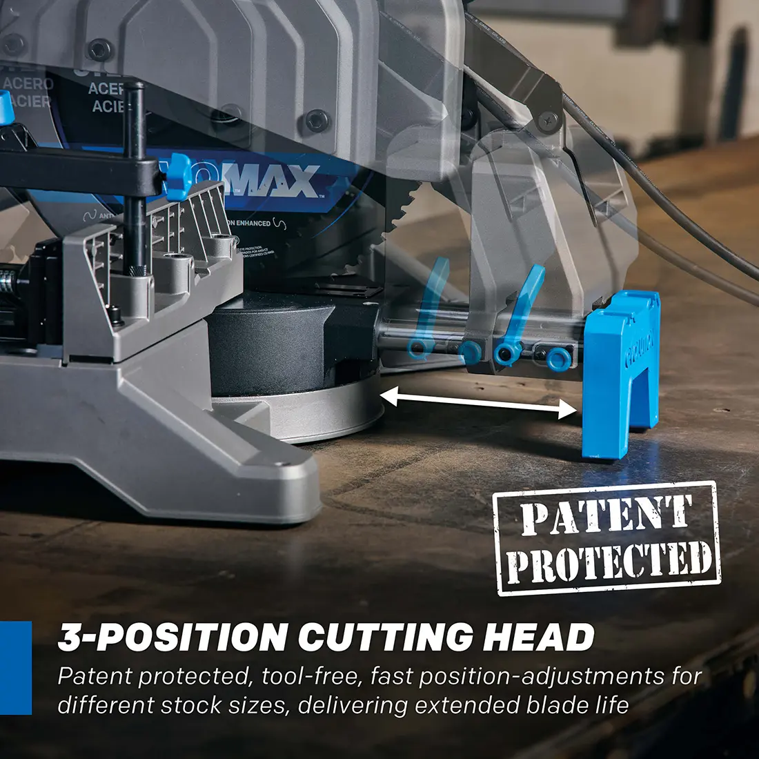 Evolution S14MCS: Metal Cutting Mitering Chop Saw With 14 in. EVOMAX14ST  Blade | Heavy Duty - Image 14