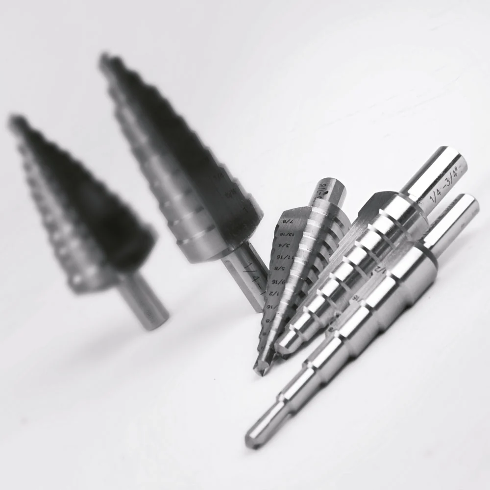 Evolution SD-9: 1/4 to 3/4 in. Straight Flute Step Drill - Image 4